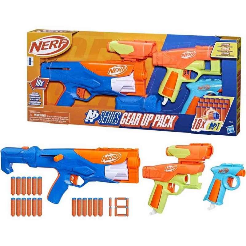 F8633 NERF N SERIES GEAR UP PACK BLASTER 