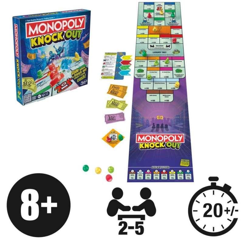 F8995 MONOPOLY KNOCKOUT DRUSTVENA IGRA 