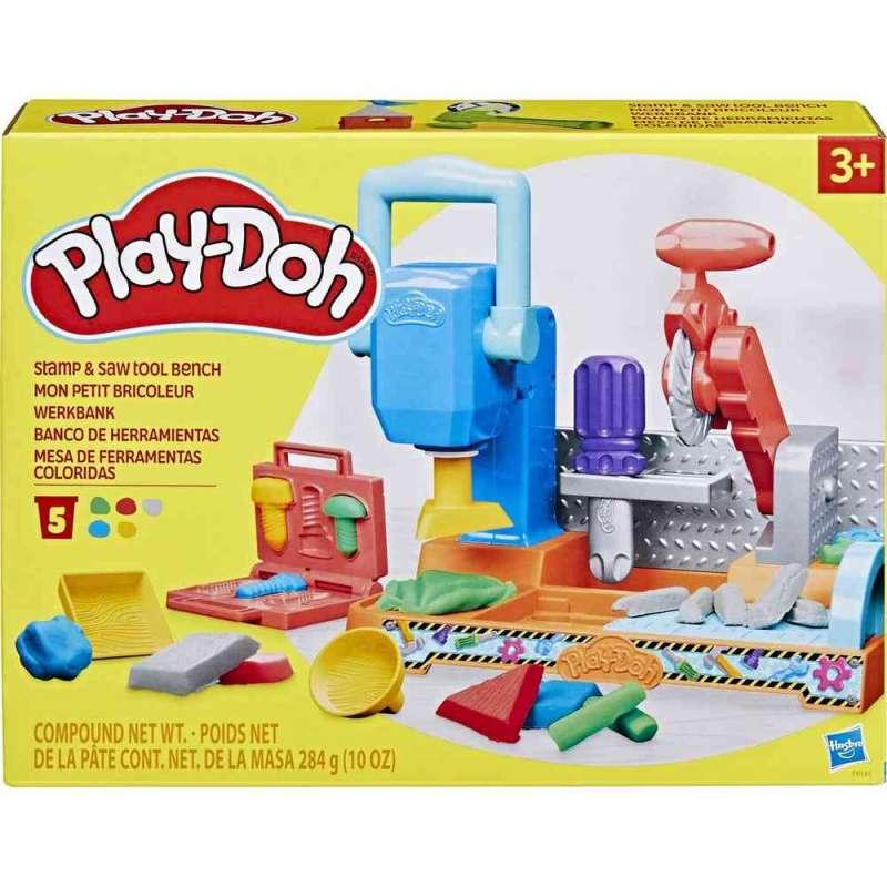 F9141 PLAY-DOH STAMP N SAW ALAT SET 