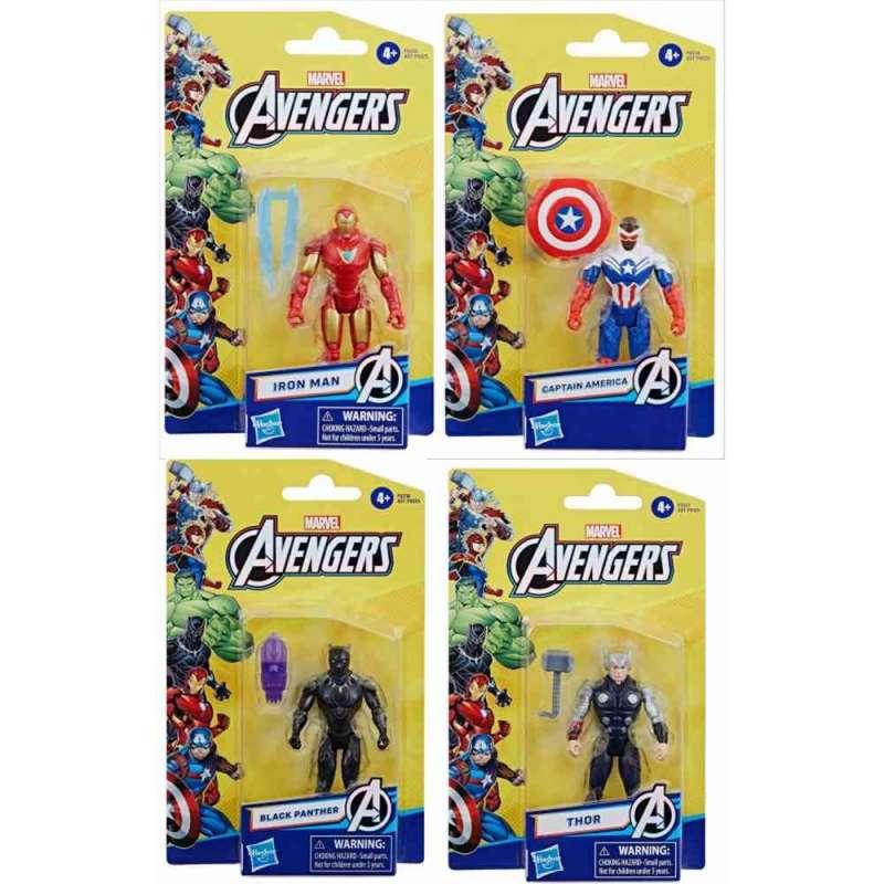 F9325 AVENGERS 4IN EVERGREEN FIGURE AST 
