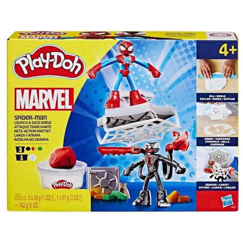 F9827 PLAY-DOH SPIDERMAN LAUNCH AND SLICE BATTLE