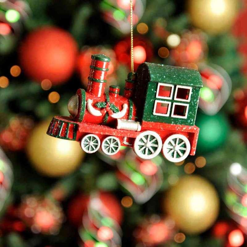 NOVOGODISNJI UKRAS LOKOMOTIVA 12cm 