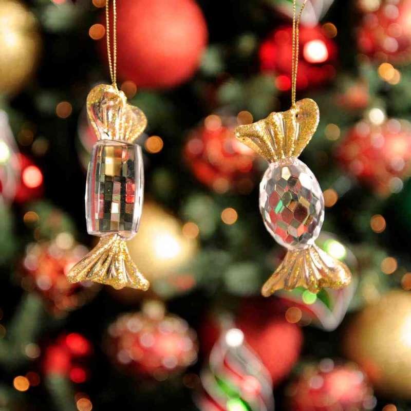 NOVOGODISNJI UKRAS BOMBONE 10cm