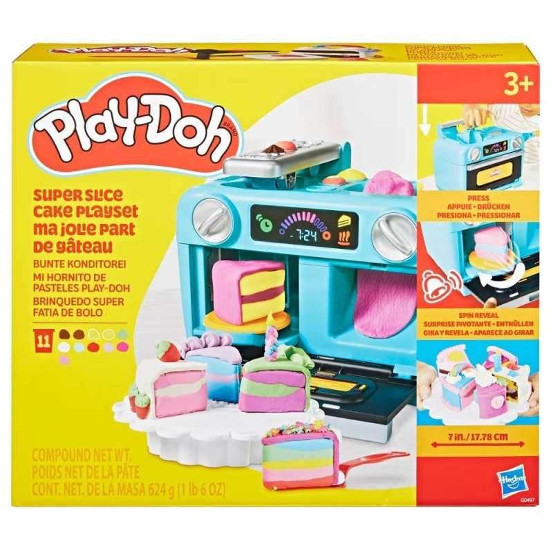 G0497 PLAY DOH SUPER SLICE CAKE PLAYSET 