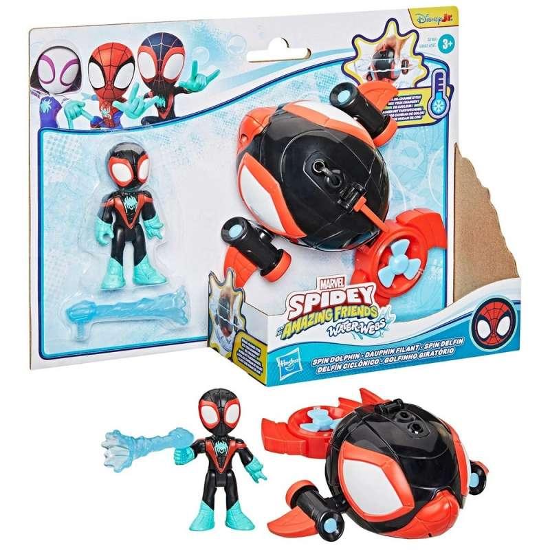 G0663 SPIDEY WATERWEBS VEH FIGURE AST 