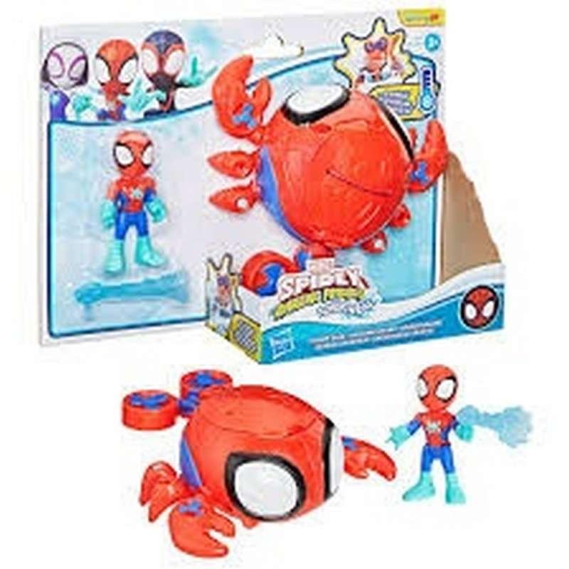 G0663 SPIDEY WATERWEBS VEH FIGURE AST 