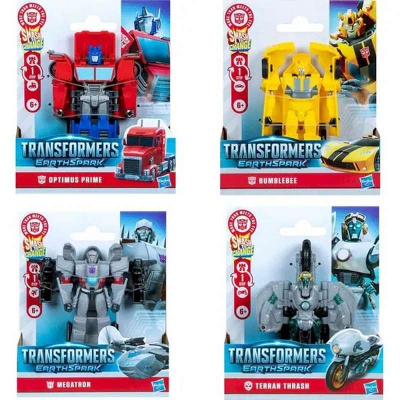 G0742 TRANSFORMER EARTHSPARK 1 STEP SMASH CHANGERS FIGURE AST 