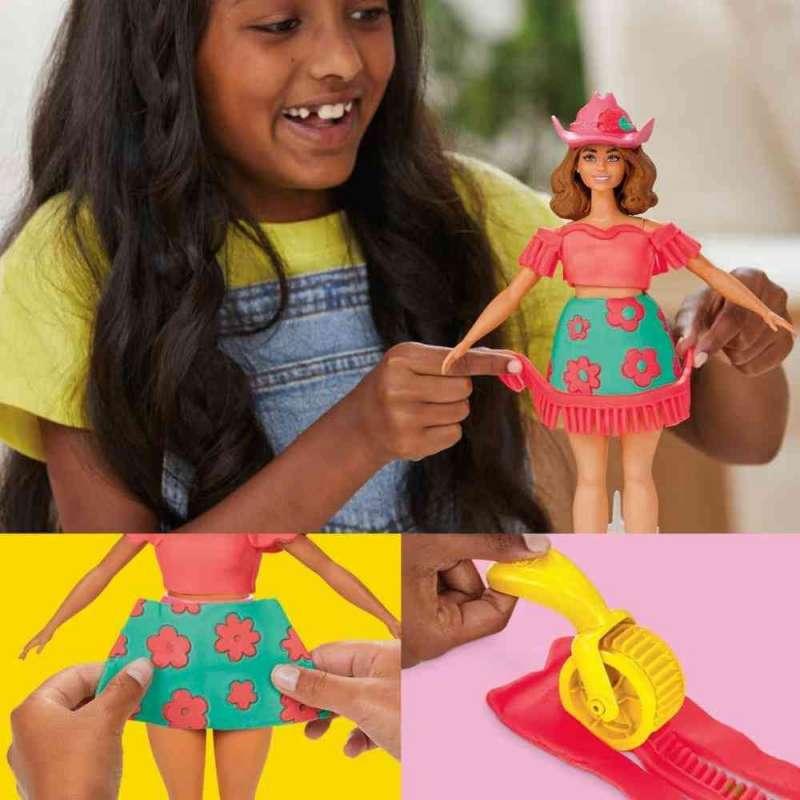 G1360 PLAY-DOH BARBIE FLORALS AND FRINGE 