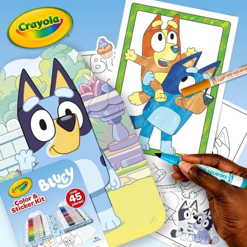 GA040784 CRAYOLA SET ZA CRTANJE BLUEY 