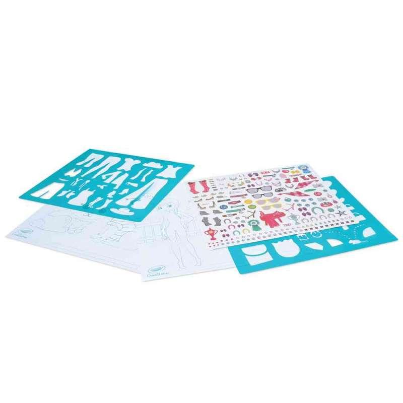 CRAYOLA BLOK SA STIKERIMA PETS