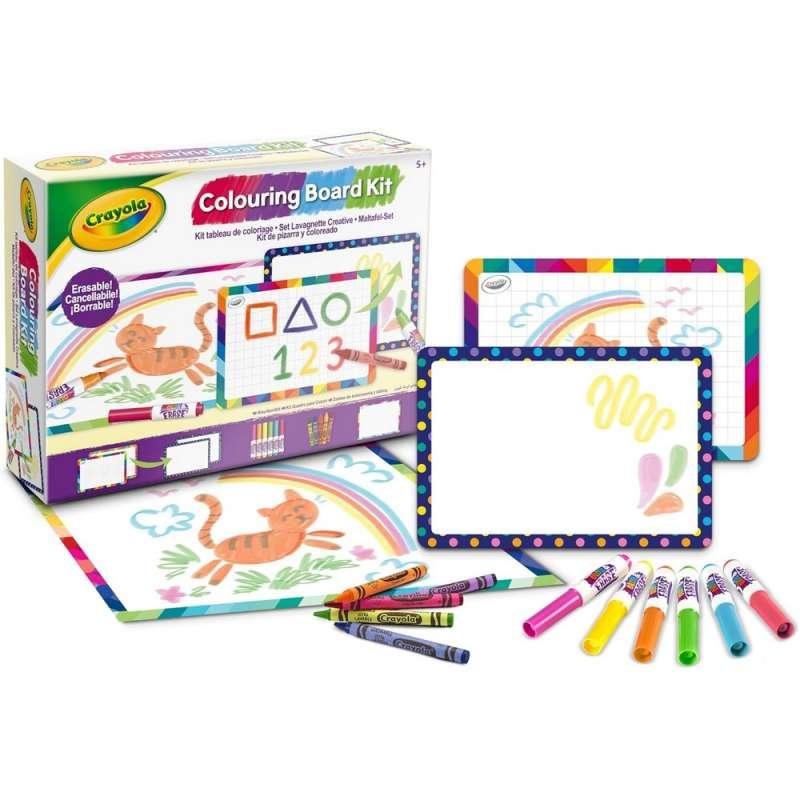 GA042947 CRAYOLA SET TABLA I FLOMASTERI 