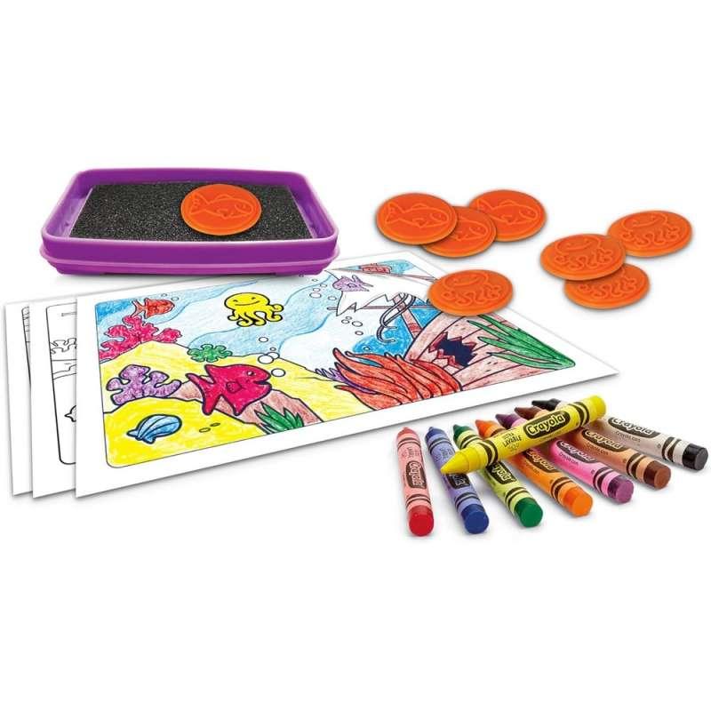 GA042951 CRAYOLA SET NACRTAJ I OBOJ FOREST ANIMALS 