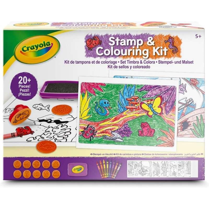 GA042951 CRAYOLA SET NACRTAJ I OBOJ FOREST ANIMALS 