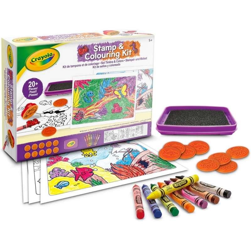 GA042951 CRAYOLA SET NACRTAJ I OBOJ FOREST ANIMALS 