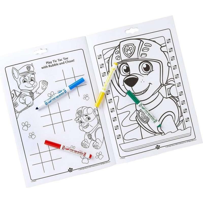 CRAYOLA BOJANKA SA STIKERIMA FLOMASTERIMA PAW PATROL 