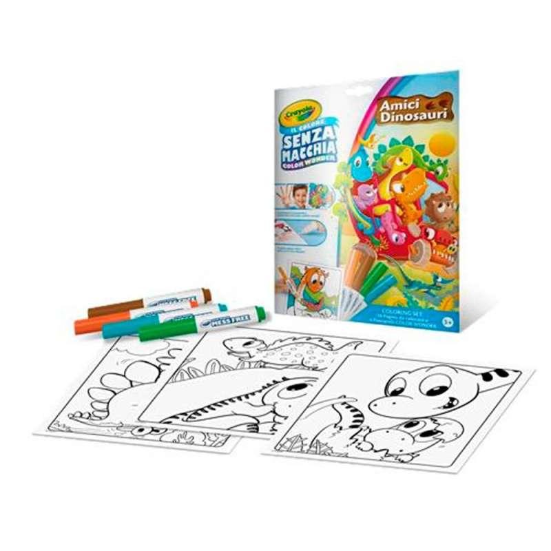 GA071585 CRAYOLA BOJANKA SA FLOMASTERIMA DINOSAURUS 