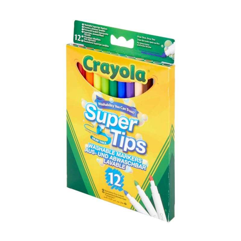 CRAYOLA MARKERI SUPERTIPS 12 KOM