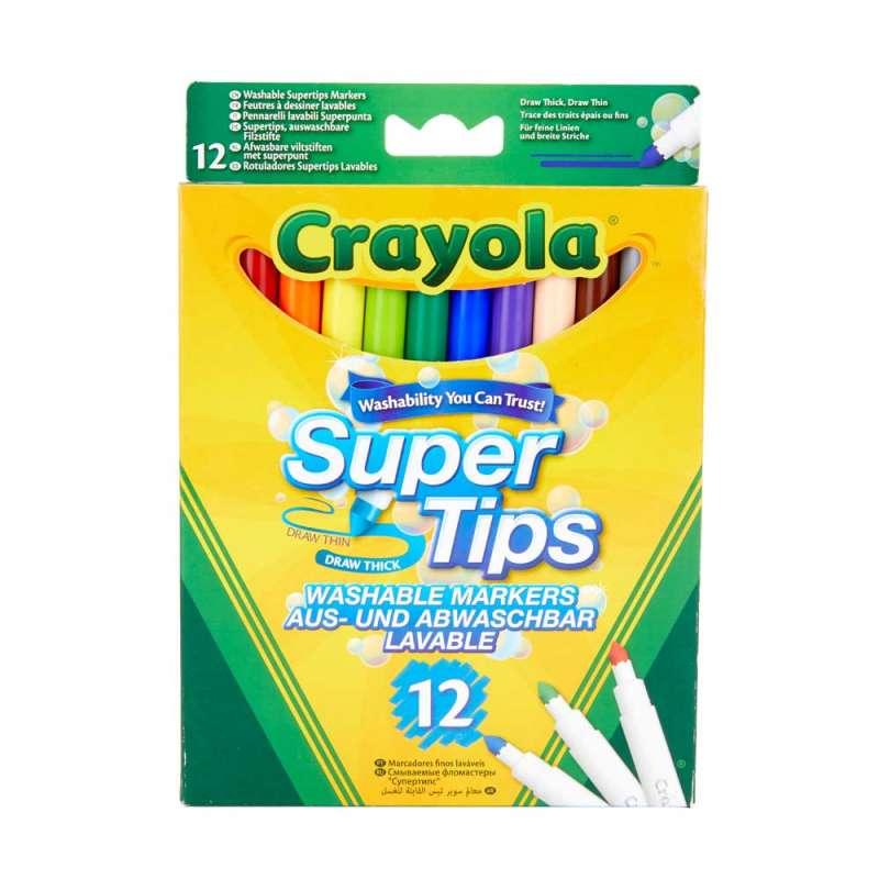 CRAYOLA MARKERI SUPERTIPS 12 KOM