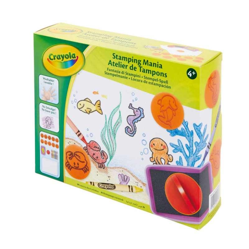 CRAYOLA STAMPING MANIA SET