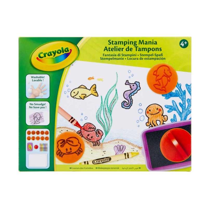 CRAYOLA STAMPING MANIA SET