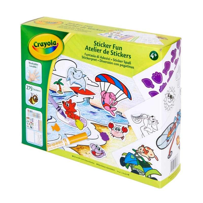 CRAYOLA  STICKER FUN SET