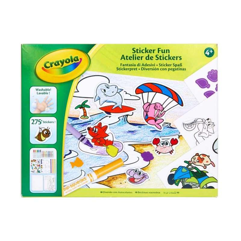 CRAYOLA  STICKER FUN SET