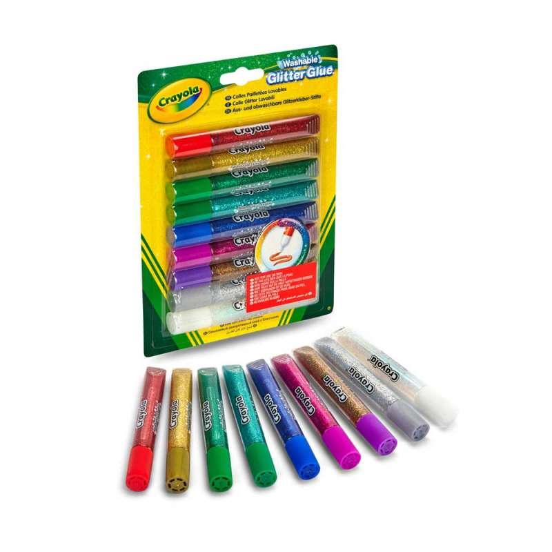 CRAYOLA SLJKOCASTO LJEPILO 9 KOM