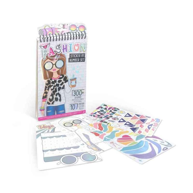 CRAYOLA BLOK SA STIKERIMA FASHION