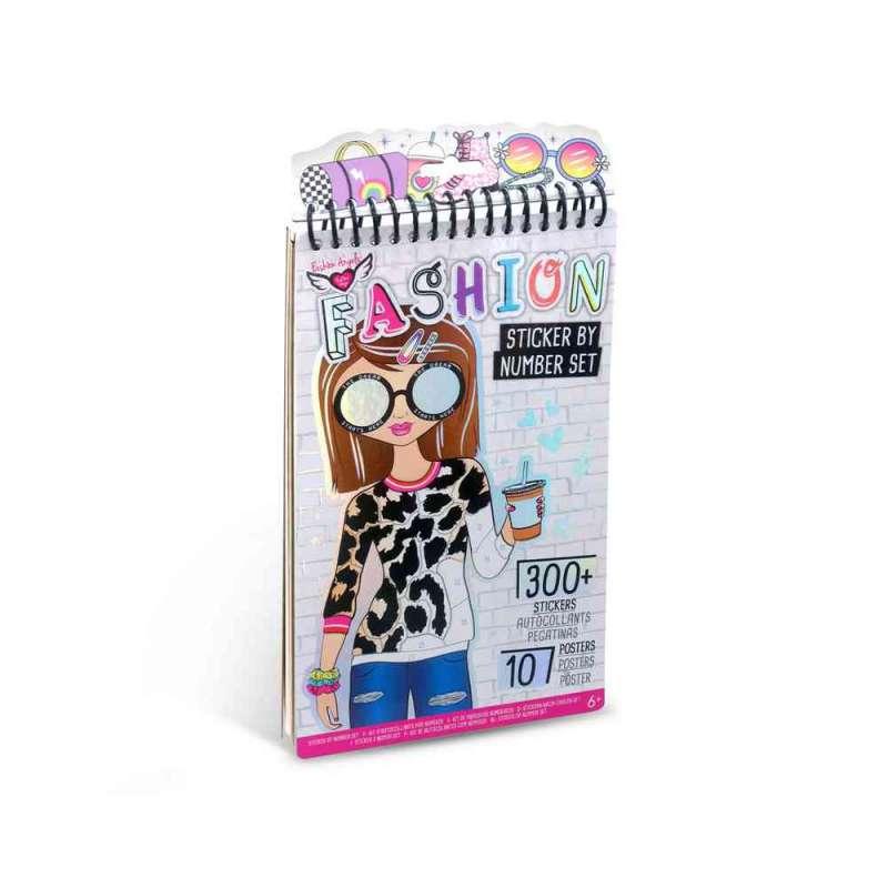 CRAYOLA BLOK SA STIKERIMA FASHION