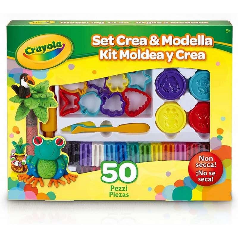 CRAYOLA KREATIVNI SET 50 KOM 