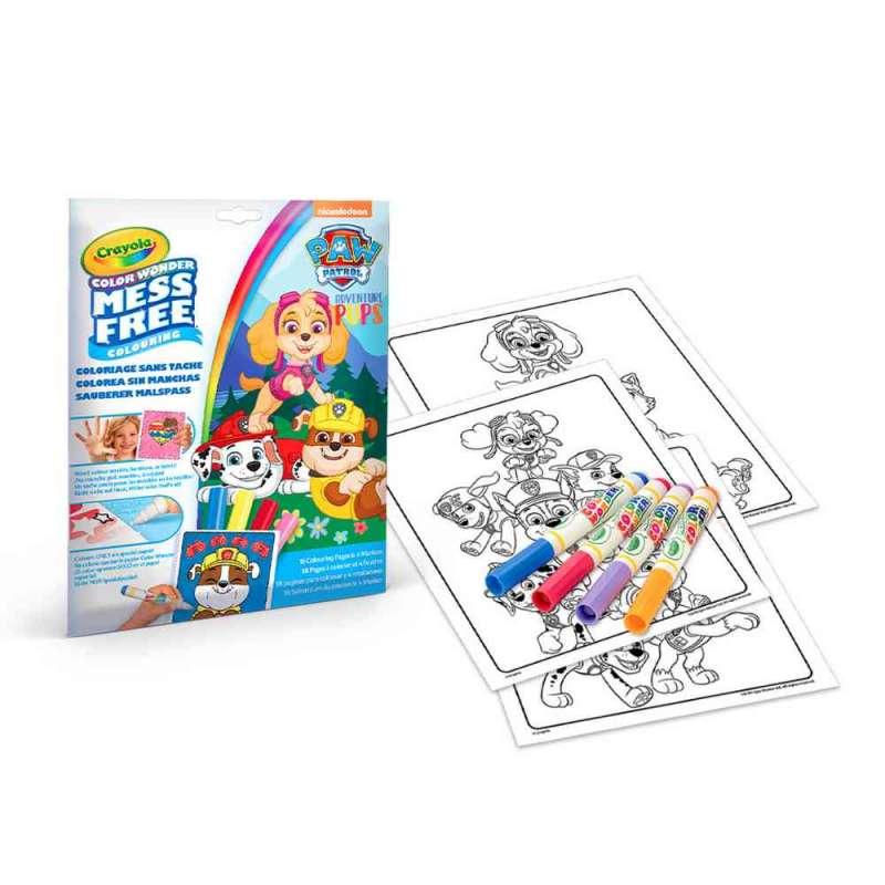 CRAYOLA BOJANKA S FLOMASTERIMA PAW PATROL