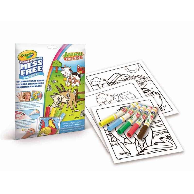 CRAYOLA BOJANKA S FLOMASTERIMA ANIMAL FRIENDS