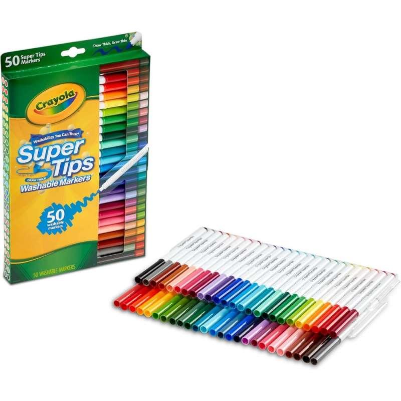 CRAYOLA FLOMASTERI 50 KOM 
