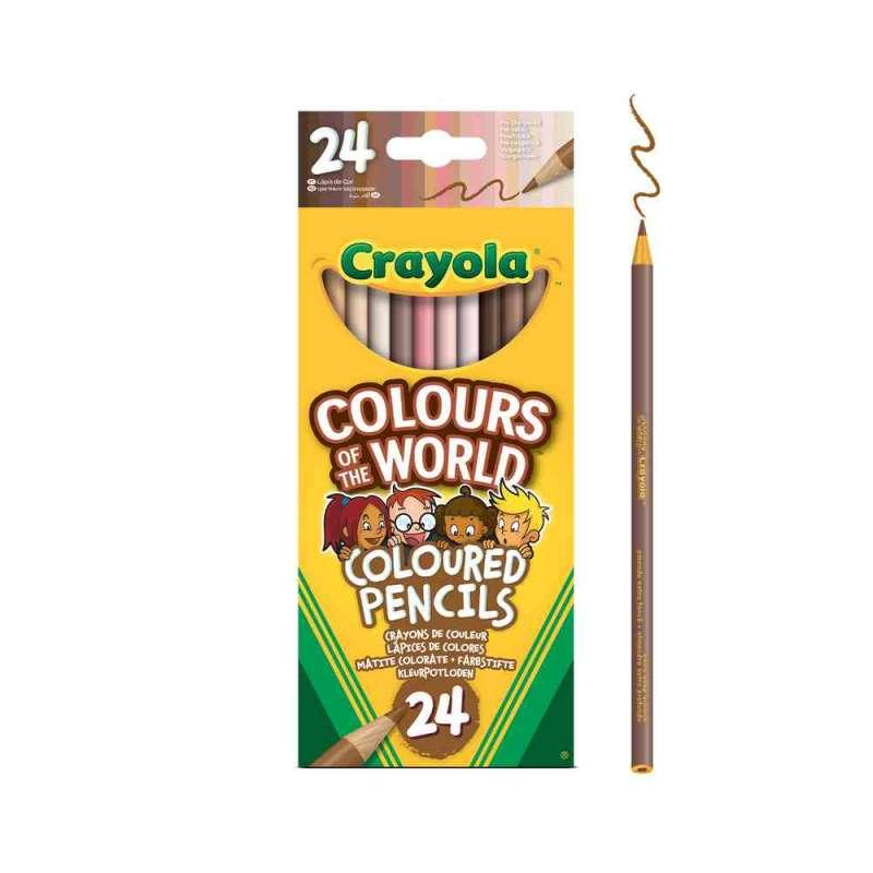 CRAYOLA DRVENE BOJICE 24 KOM