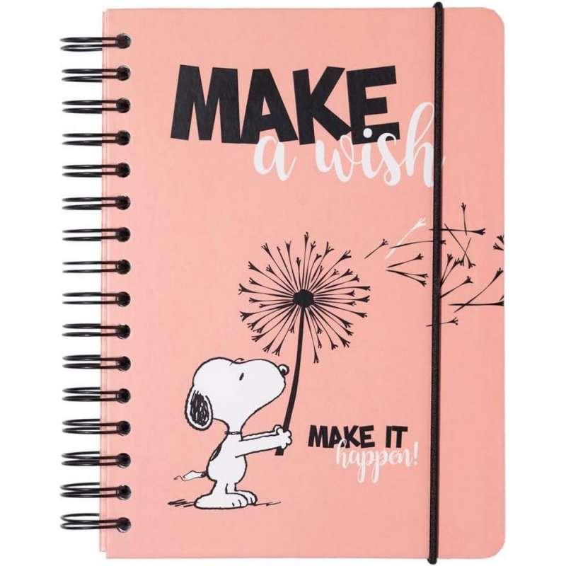 SNOOPY NOTES SA SPIRALOM A5 JOURNAL 