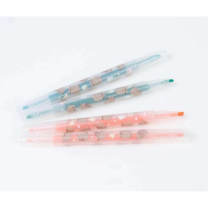 PUSHEEN FOODIE TEKST MARKERI SET 4 BOJE 