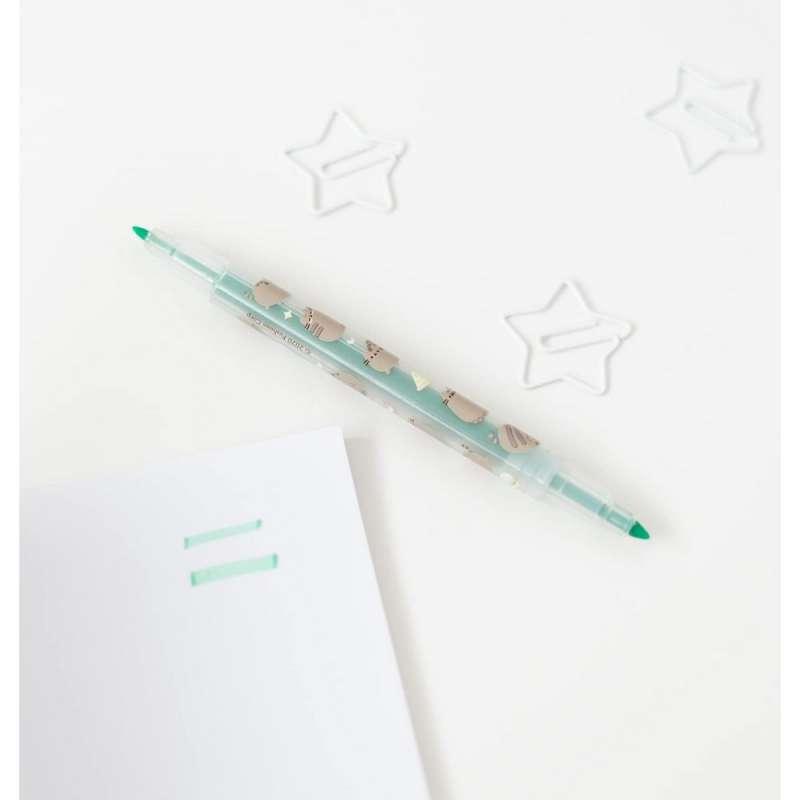 PUSHEEN FOODIE TEKST MARKERI SET 4 BOJE 