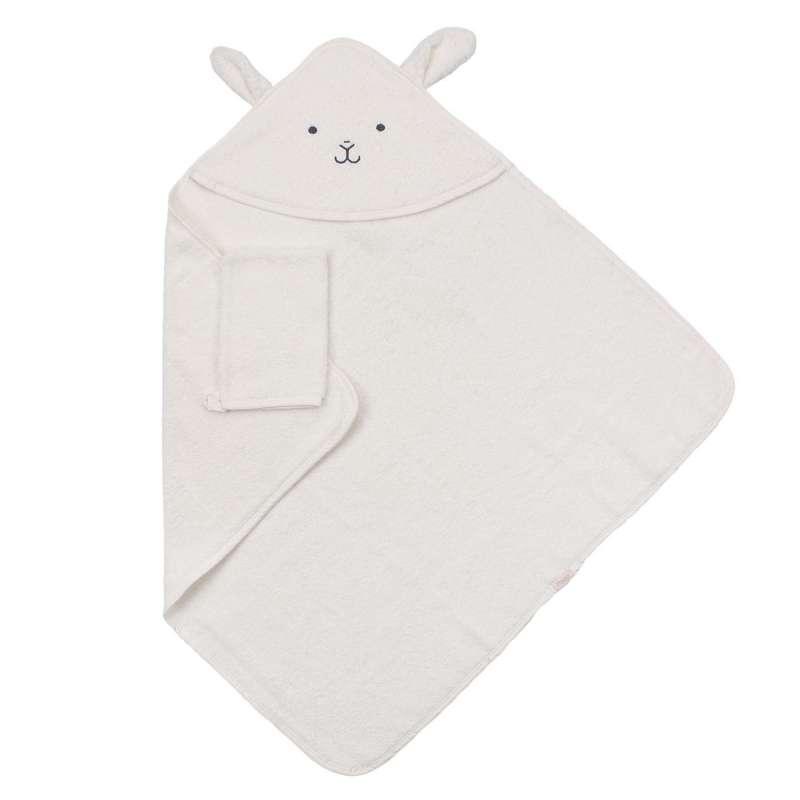 HYGGE PESKIR I RUKAVICA SET LIGHT ECROU 