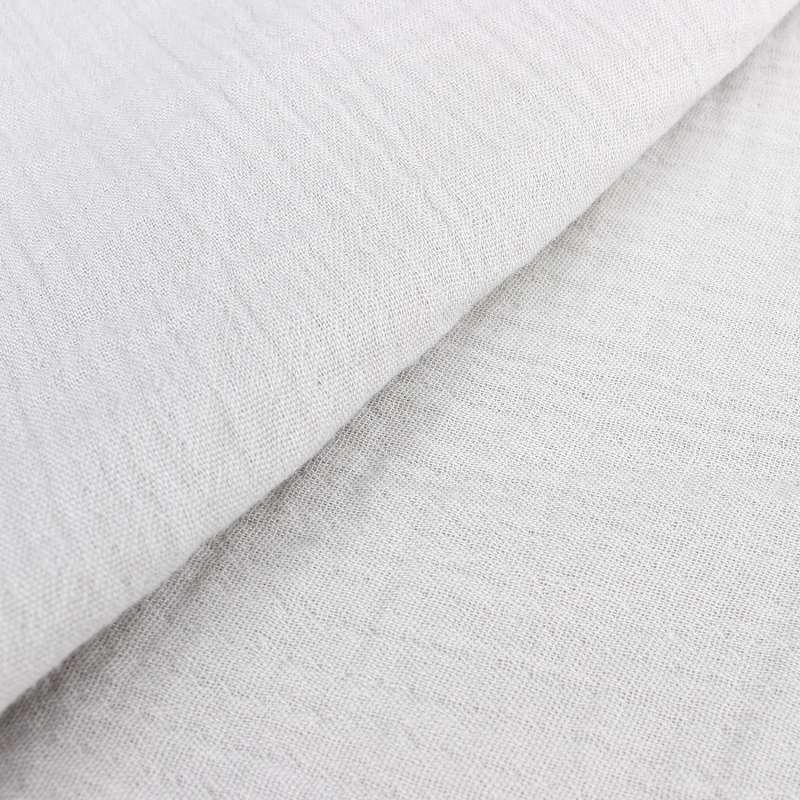 HYGGE PREKRIVAC OD MUSLINA, DVOSLOJAN, LIGHT ECROU, 100X80CM 