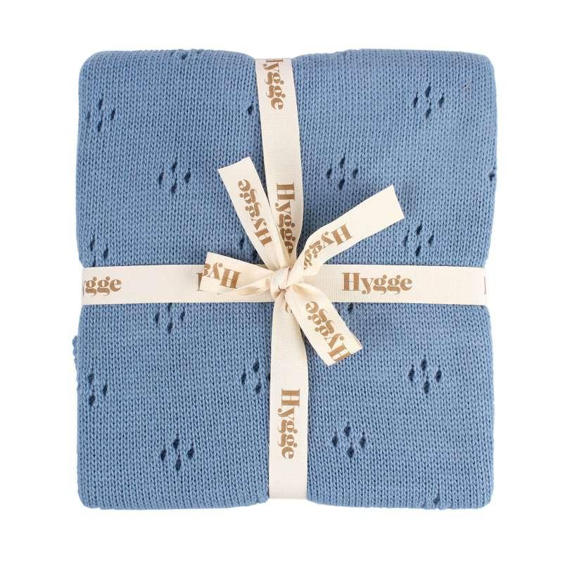 HYGGE KONCANI PREKRIVAC INDIGO BLUE 