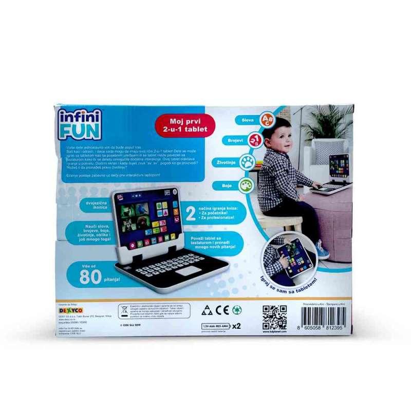 KIDZ DELIGHT MOJ PRVI 2-U-1 TABLET 