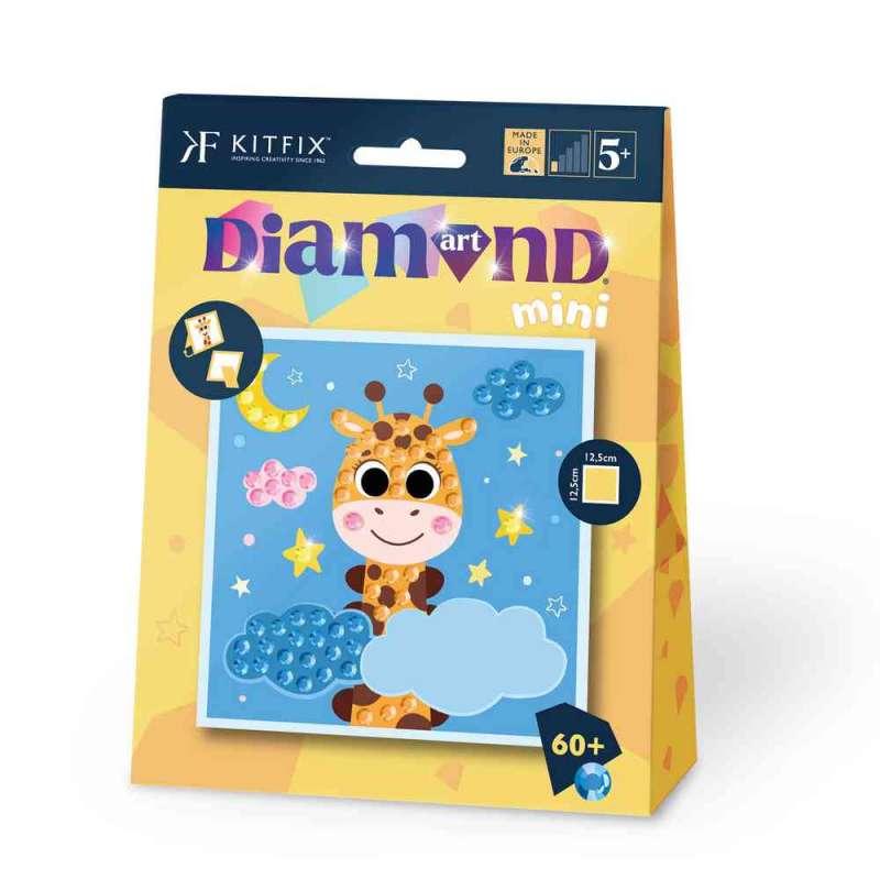 KFFP2504  MINI DIAMOND ART SET GIRAFFE 
