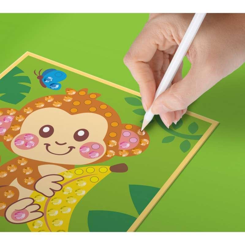 KFFP2508 MINI DIAMOND ART SET MONKEY 