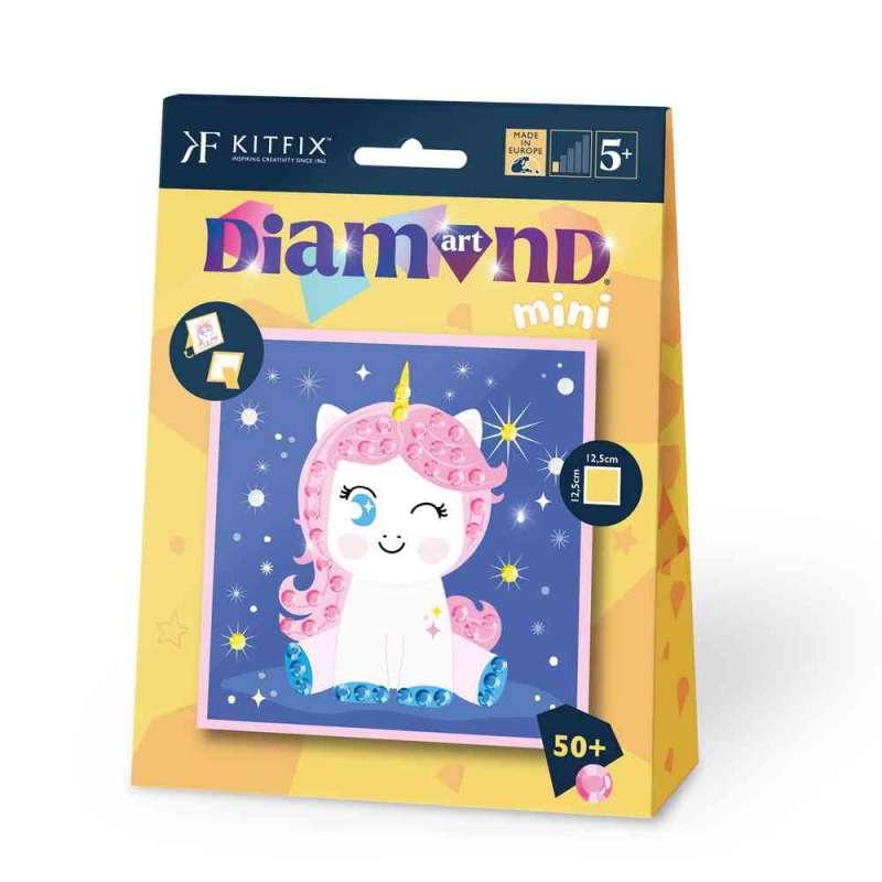 KFFP2511  MINI DIAMOND ART SET BABY UNICORN 