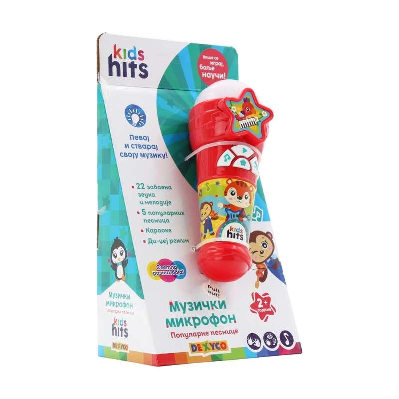 KH16004 KIDS HITS LIGHTSHOW MICROPHONE GREAT HITS SRB