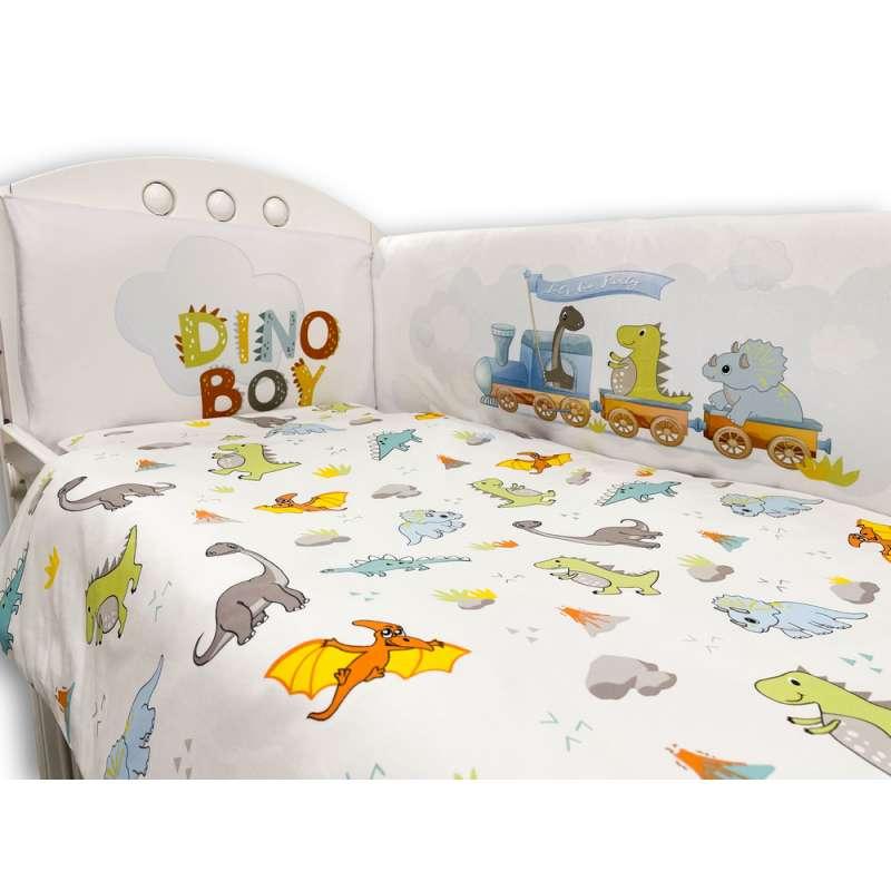 KIDZZ POSTELJINA DINO 8/1 