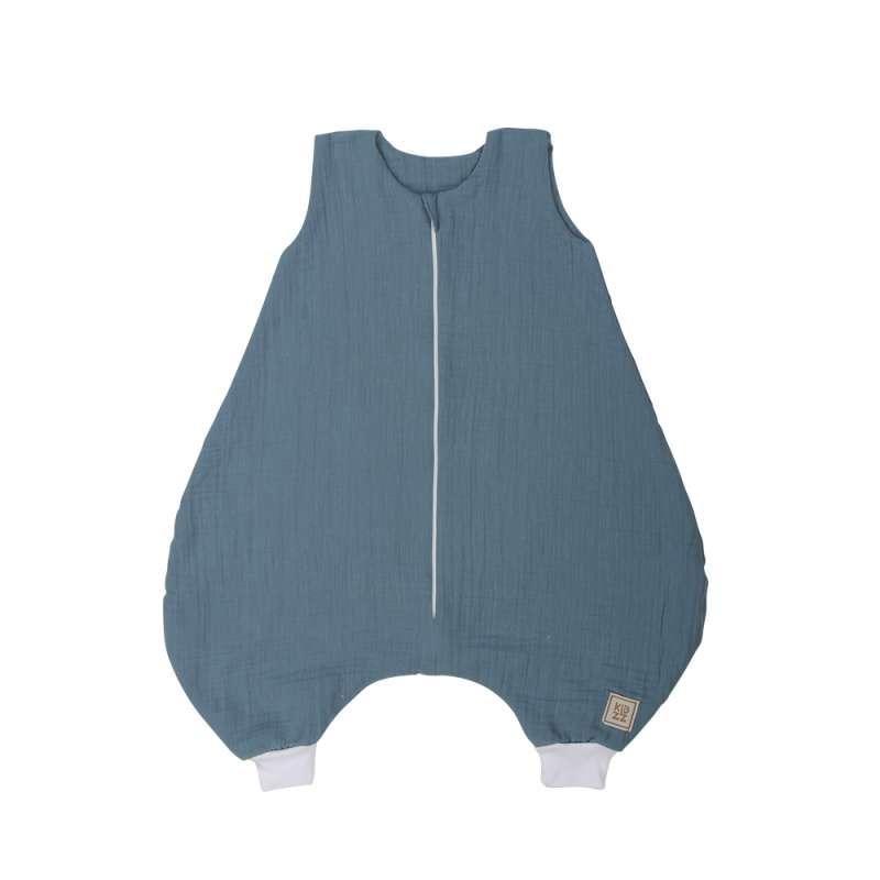 KIDZZ SLEEPING BAG MUSLIN PETROLEUM 0-18M 