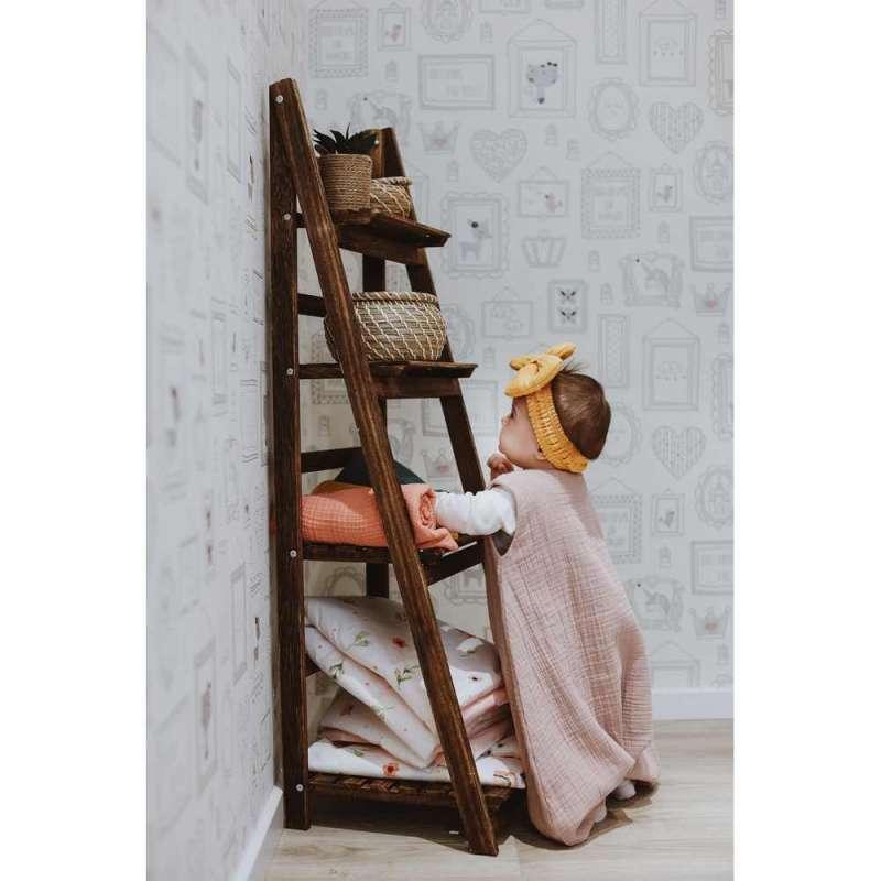 KIDZZ SLEEPING BAG MUSLIN PINK 0-18M 