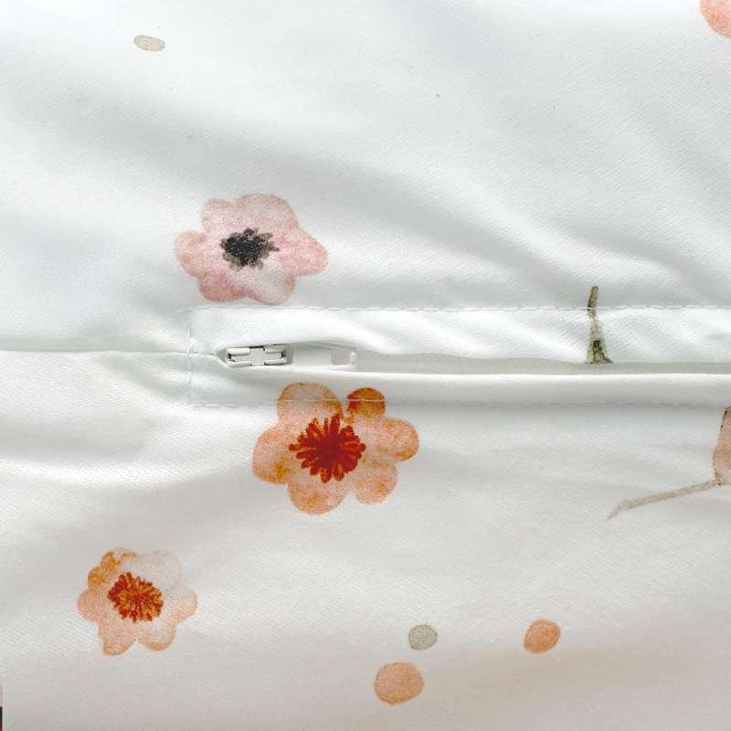 KIDZZ NURSING AND SUPPORT PILLOW FLOWERS 145X36CM 