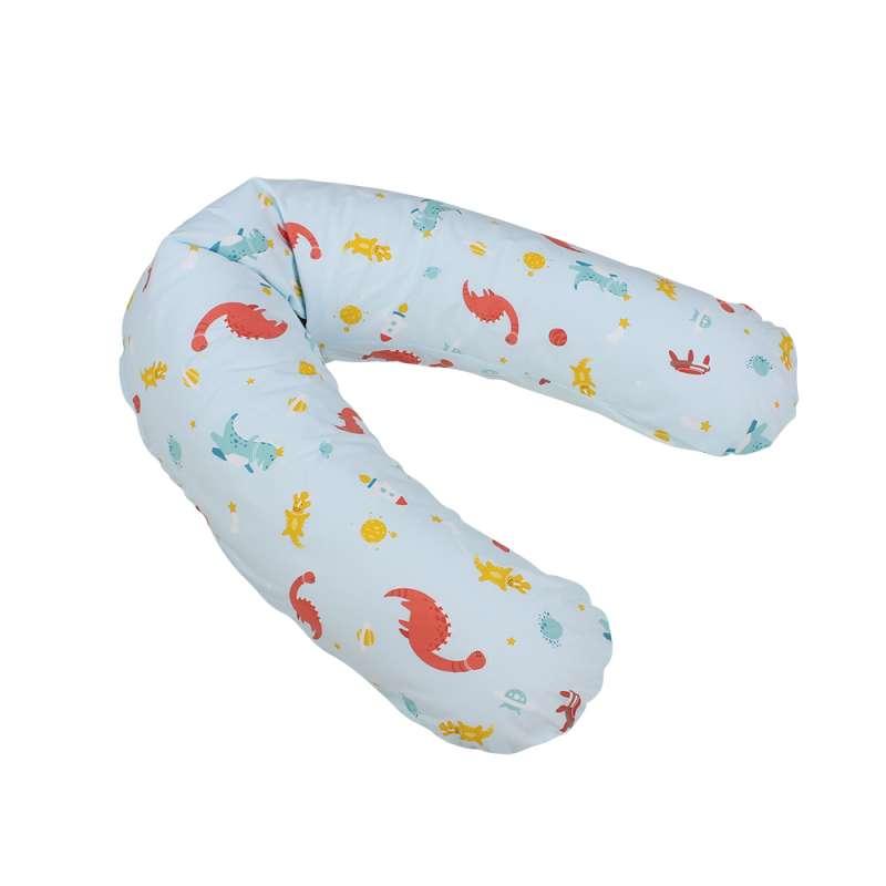 KIDZZ NURSING AND SUPPORT PILLOW DINO 145X36CM 